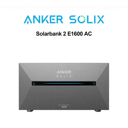 Anker SOLIX Solarbank 2 E1600 AC - Speicher für Balkonkraftwerke | Lumirex-Solar