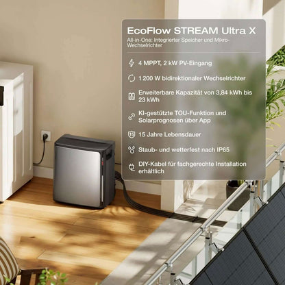 EcoFlow STREAM Ultra X Speicher | Lumirex-Solar