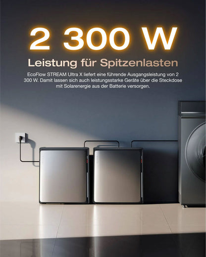 EcoFlow STREAM Ultra X Speicher | Lumirex-Solar